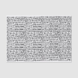 Papel de té navideño