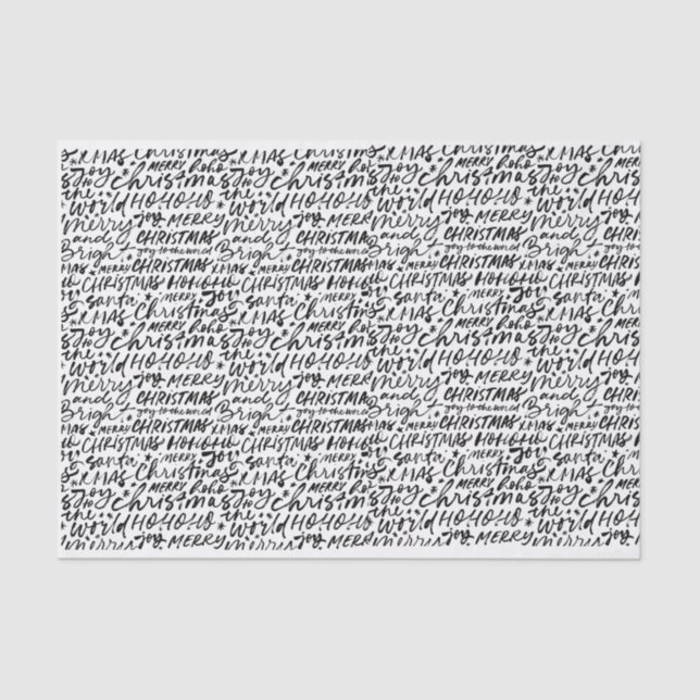 Papel de té navideño (Anverso)