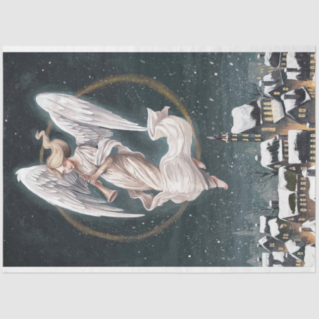 Papel de té nocturno silencioso (Anverso)