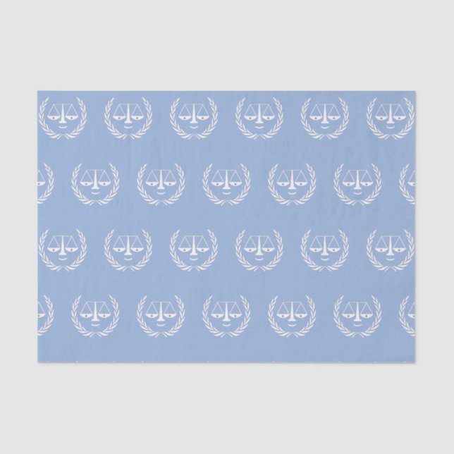 Papel de té para regalo de abogado (Anverso)