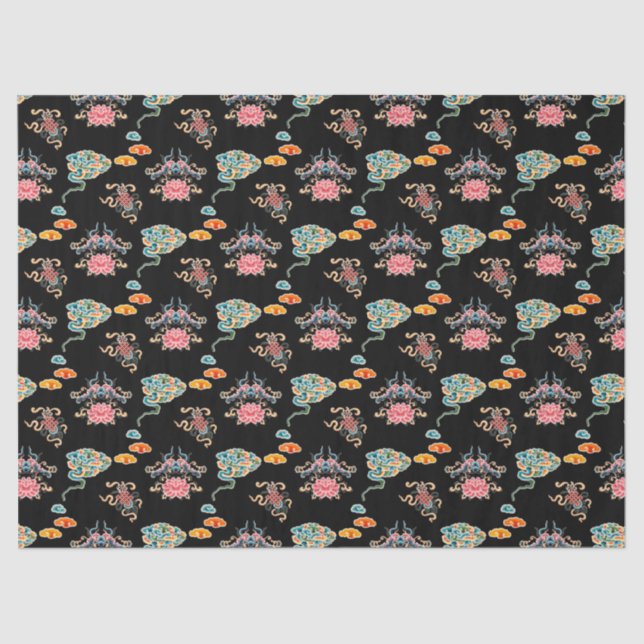 Papel de té tradicional chino (Anverso)