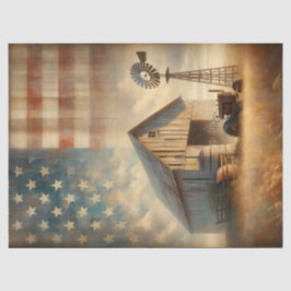 Papel de tejido agrícola estadounidense