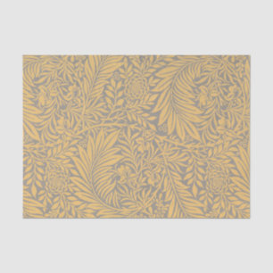 Papel de Tejido AMARILLO William Morris FERN PATTE