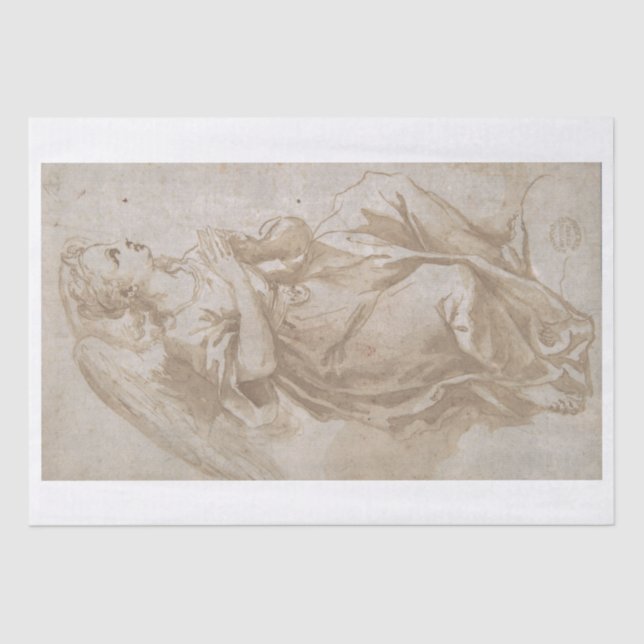 PAPEL DE TEJIDO: ANGEL - 17 C (Anverso)