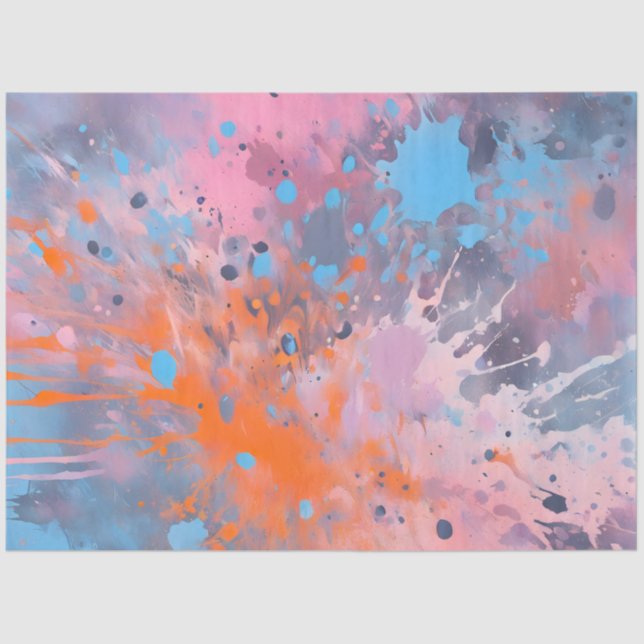 Papel de tejido artístico de pintura de pizarra co (Anverso)