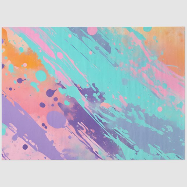 Papel de tejido artístico de pintura de pizarra co (Anverso)