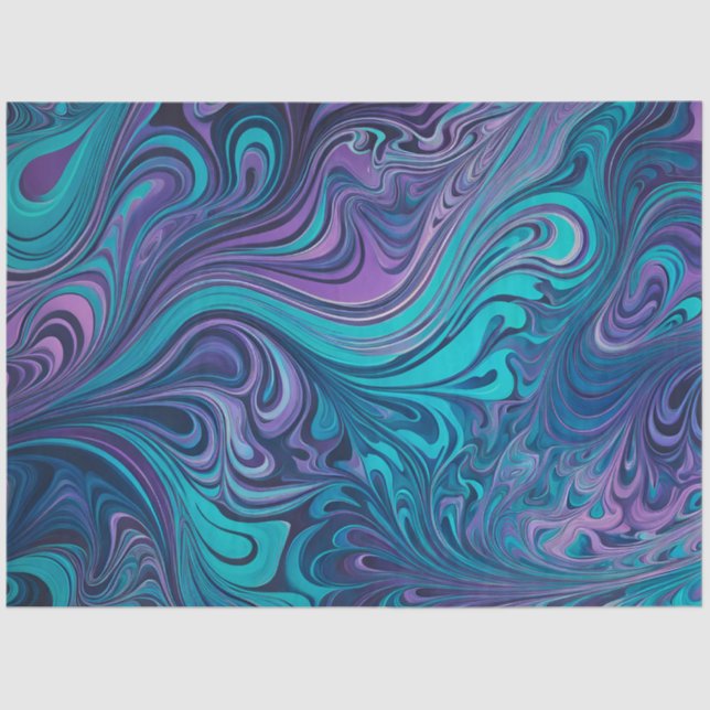 Papel de tejido artístico del aerógrafo Psychedeli (Anverso)