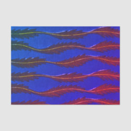 Papel de Tejido AZUL JAPONÉS WOODBLOCK PATTERN