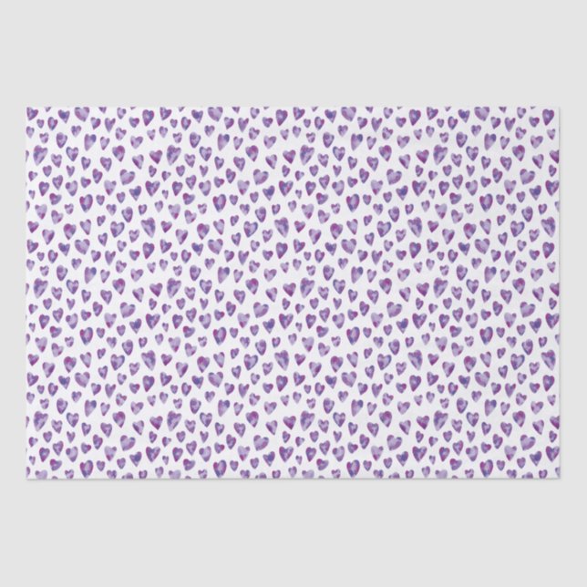 Papel de tejido cardíaco morado (Anverso)