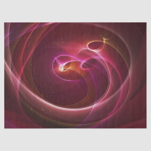 papel de tejido celeste angélico (Anverso)