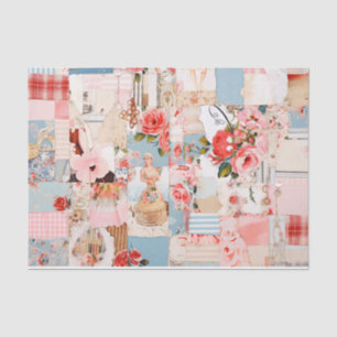 Papel De Tejido Chic De Shabby