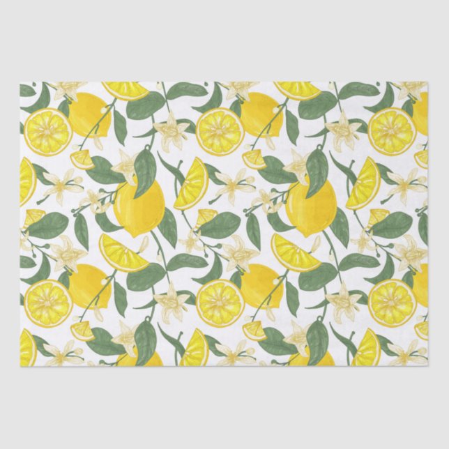 Papel de tejido cítrico (Anverso)