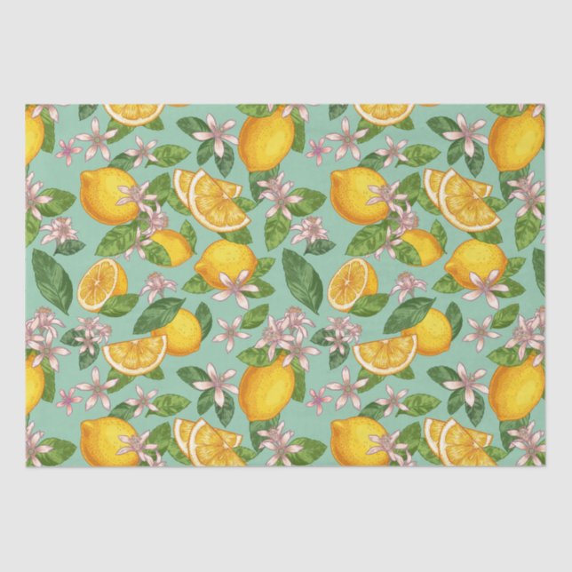 Papel de tejido cítrico (Anverso)