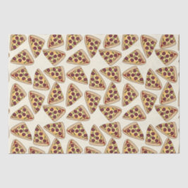 Papel de tejido con temática Fiesta Pizza