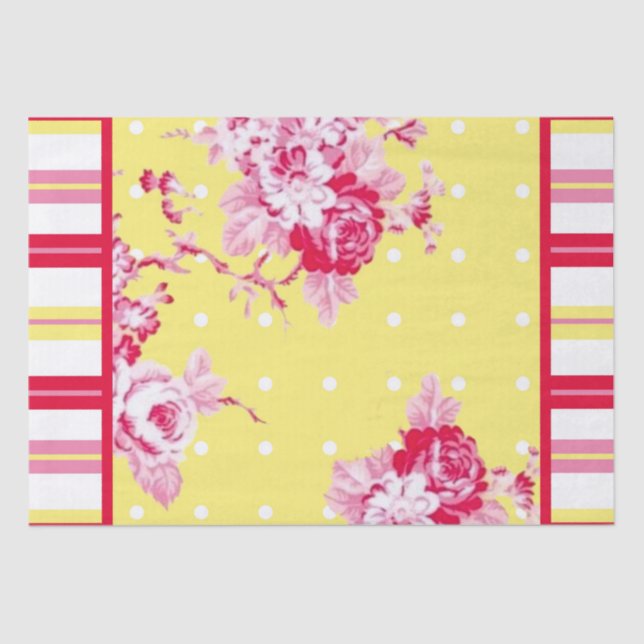 Papel de tejido de algodón de cosecha (Anverso)