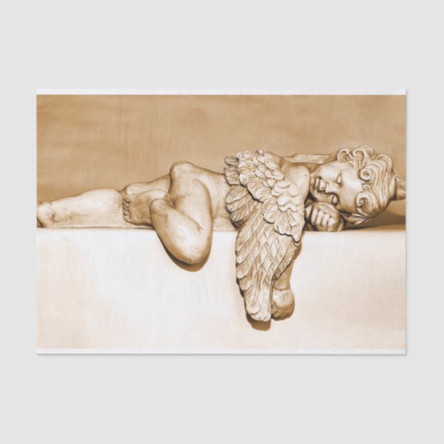 papel de tejido de ángel de dormir (Anverso)