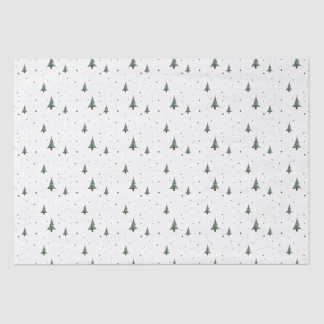 Papel de tejido de árbol de mininavidad (Anverso)