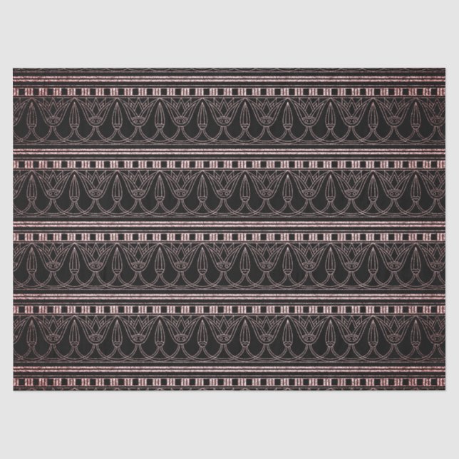 papel de tejido de Art Nouveau (Anverso)