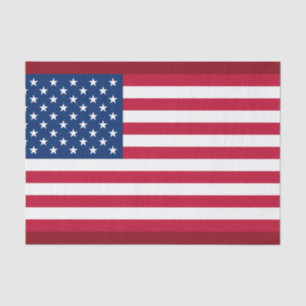 papel de tejido de bandera estadounidense