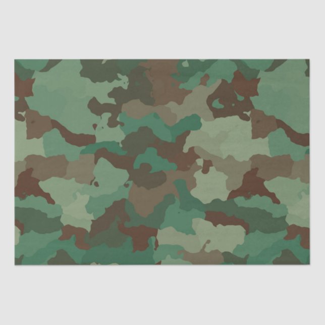 papel de tejido de camuflaje militar (Anverso)