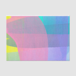 Papel de tejido de capas pintadas