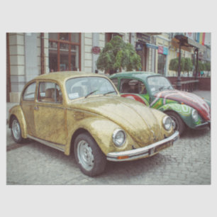 papel de tejido de coches de insectos