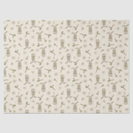 Papel de tejido de conejo de primavera