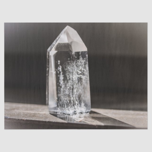 papel de tejido de cristal de cuarzo (Anverso)