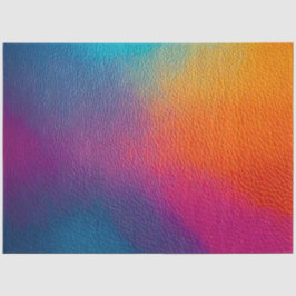 Papel de tejido de cuero colorido