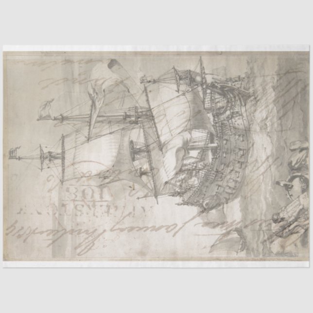 Papel de Tejido de Decoración de Mobiliario Náutic (Anverso)