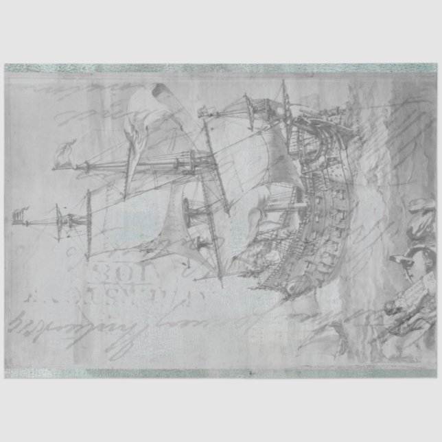 Papel de Tejido de Decoración de Mobiliario Náutic (Anverso)