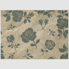 Papel de Tejido de desacoplamiento de encaje negro