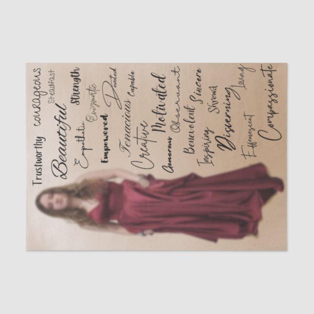 papel de tejido de descomposición (Anverso)