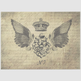 papel de tejido de descomposición de alas