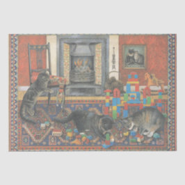 PAPEL DE TEJIDO DE DISEÑO CAT