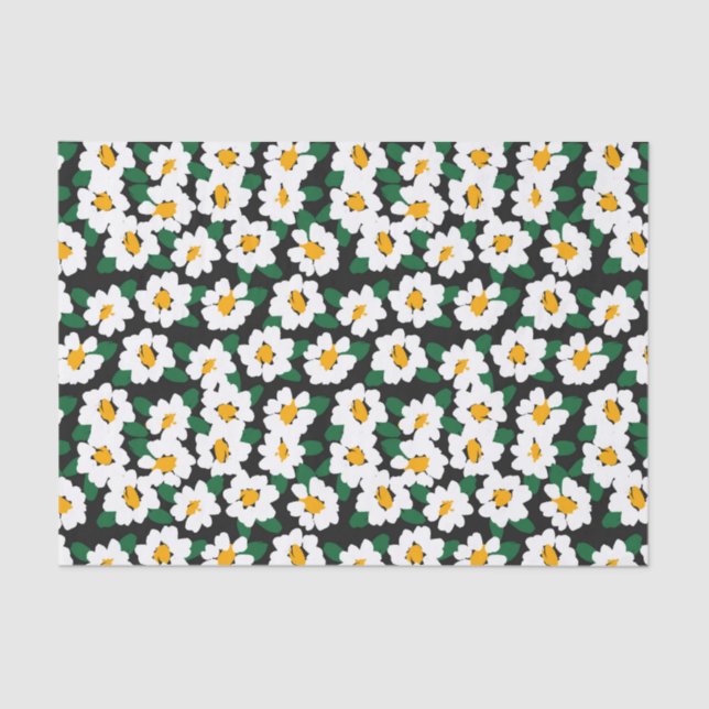 Papel de tejido de flores (Anverso)