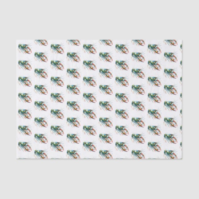 Papel de tejido de garrapatas de color agua (Anverso)