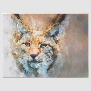 papel de tejido de gato salvaje