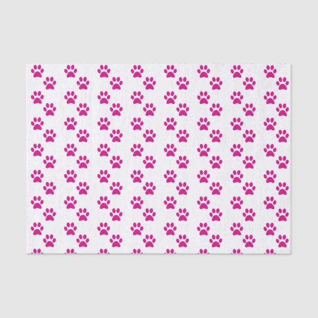 Papel de tejido de impresión de color rosa (Anverso)