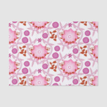 Papel de tejido de jardín rosado