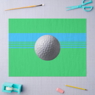 Papel de tejido de la bola de golf grande