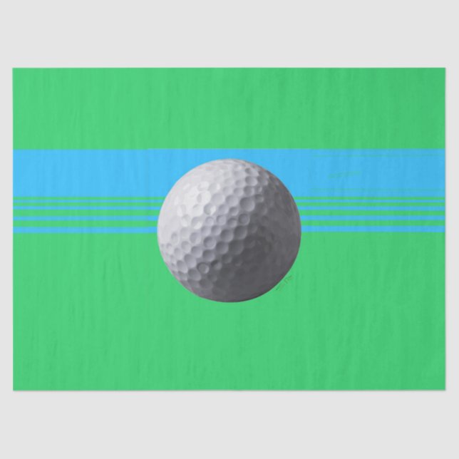 Papel de tejido de la bola de golf grande (Anverso)