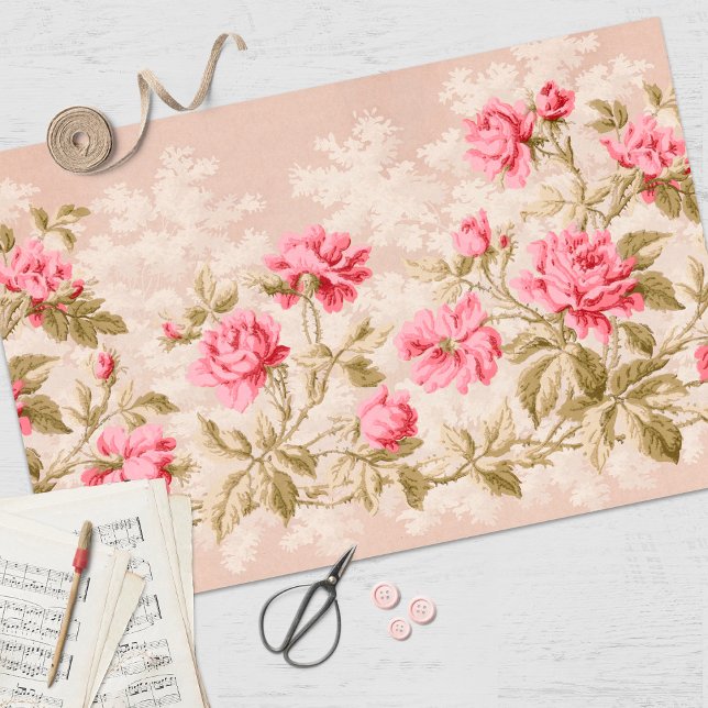 Papel de tejido de la descomposición de la floraci (Subido por el creador)
