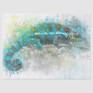 papel de tejido de lagarto de camuflaje