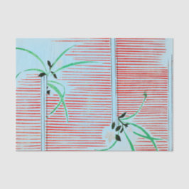 PAPEL DE TEJIDO DE MODELO DE IMPRESIÓN JAPONÉS EN 