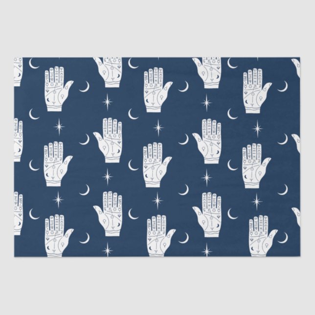 Papel De Tejido De Palmista Con Manos (Anverso)