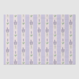 Papel de tejido de patrón de lavanda