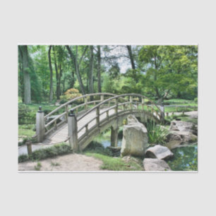 papel de tejido de puente japonés