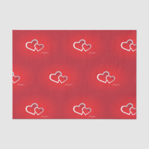 Papel de tejido de San Valentín