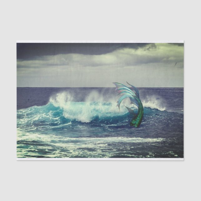 Papel de tejido de sirena (Anverso)